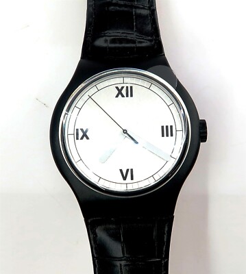 NEW Swatch Watch MIROBOLANT SUDB102P XL with Case and Papers X-LARGE 2002 RARE