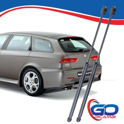 KIT 2 Molle A Gas Portellone Pistoncini Cofano Alfa Romeo 147 Per