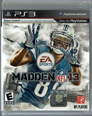 Madden NFL 13 (Sony PlayStation 3, 2012)