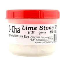 O-Cha Lime Stone Choice of Red or White 3.5 Oz / 100 g (Pack of 2)