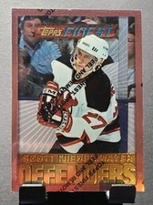 1996 Topps Finest #103 Scott Niedermayer DEVILS DEFENDERS Hockey card🏒NM/MT