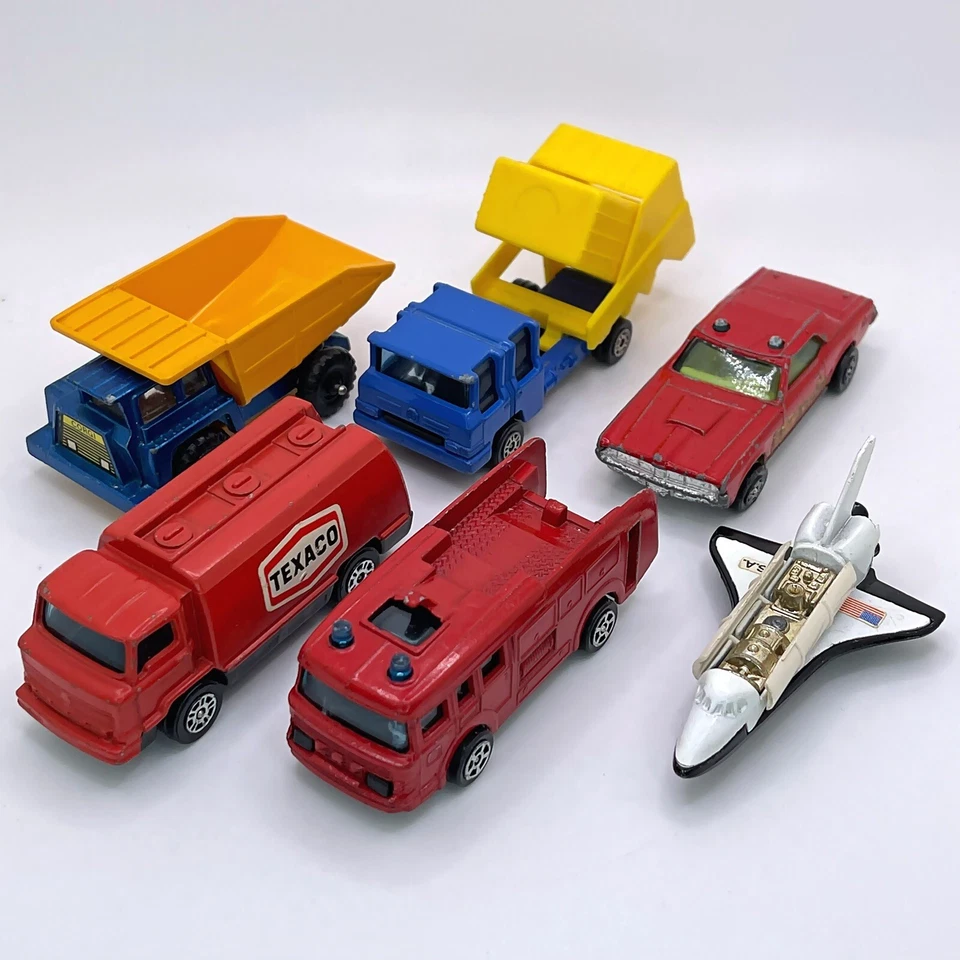 LOTE fundido a presión vintage Majorette Corgi Juniors Yatming Mercury Cougar XR7 Datsun Foto 4 de 4