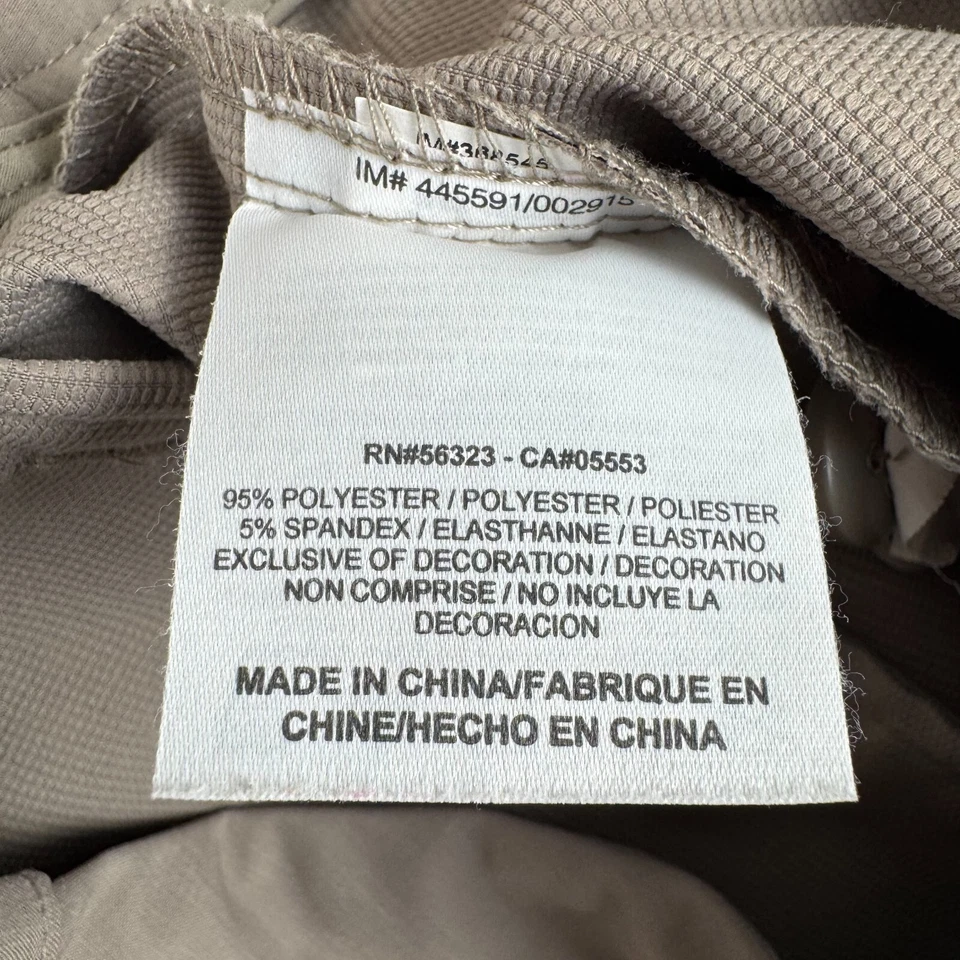 Pantalones cortos Nike Golf Tour Performance Dri Fit beige tostado para mujer 2 Foto 4 de 4