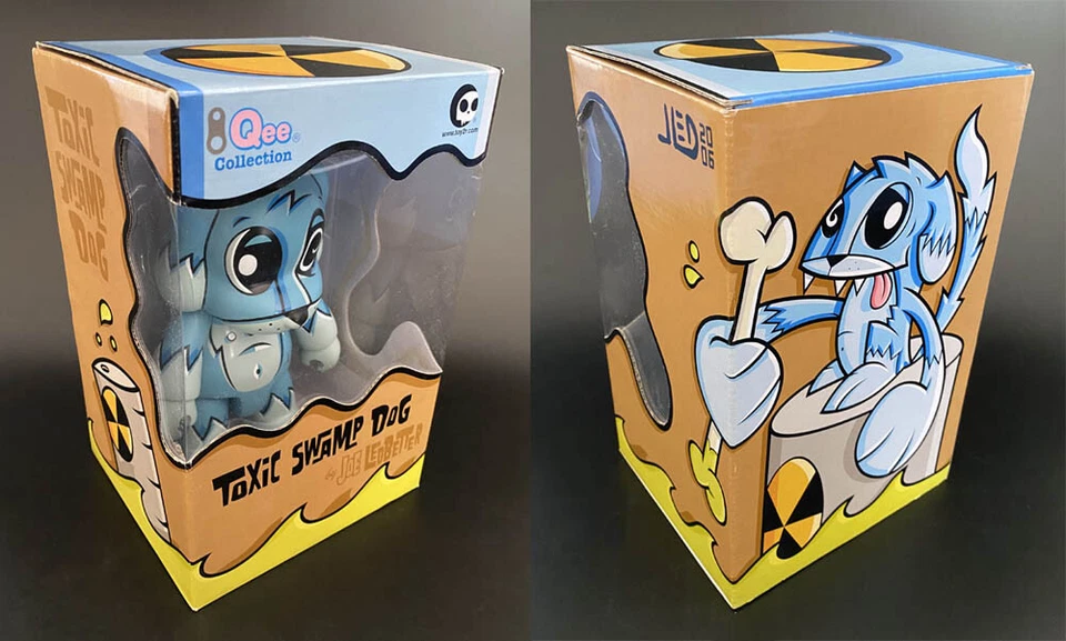 Joe Ledbetter JLED FIRMADO 2006 8" Tóxico Pantano Azul Perro Qee LE 300 AUTOGRAFIADO Foto 2 de 4