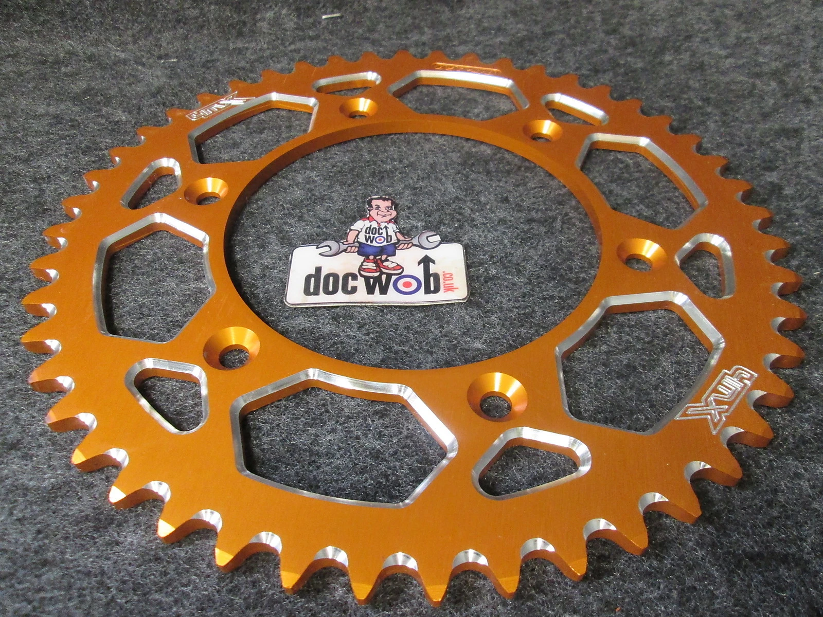 KTM SX/SXF/EXC 125-525 1991-2015 New orange alloy rear sprocket 49t 897-49