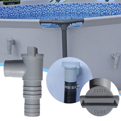 1-2PC Maintenance Stop Valve For Pools With 32 Mm Hose Connection AUD