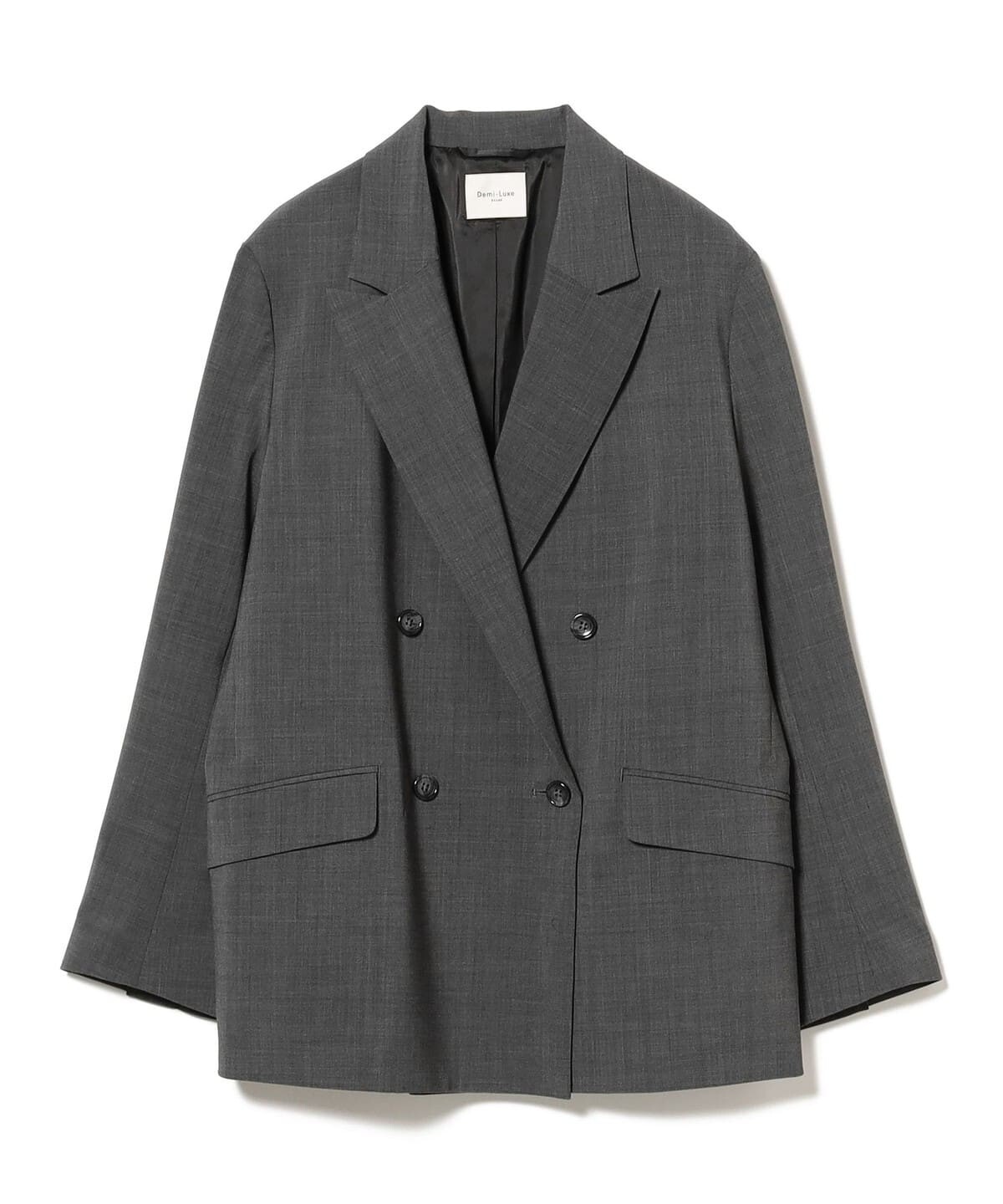 (ASK availability First) BEAMS Oggi × Demi-Luxe BEAMS / Boxy Tailored Jacket new