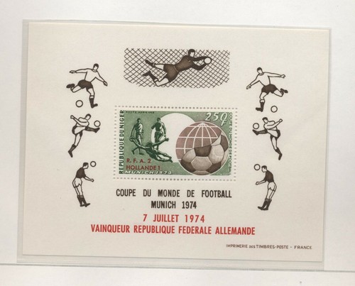 Niger 1970/74 World Cup 2 Series Cpl And 2 BF New Mint Never Hinged MNH T1274 - Picture 3 of 3