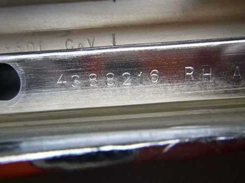 Chrysler Voyager AS 87-90 Scheinwerferblende Blende Scheinwerfer rechts CHROM - Bild 7 von 8