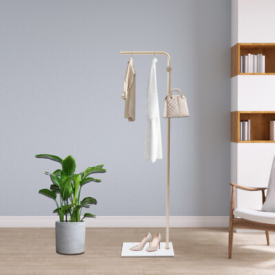 Freestanding Clothing Rack Dress Display Stand Towel Holder Bags Hanging 40cm