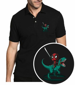 deadpool polo shirt