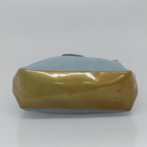 Borsa a mano sportiva Prada nylon blu chiaro originale 114691 - Foto 5 di 24