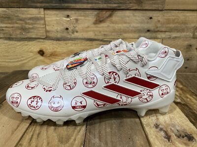 Adidas Freak 22 Big Mood DSG SM Football Cleats White Red Emoji
