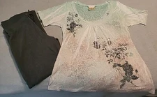 Loungewear 2 Separate Pieces Top/Pant