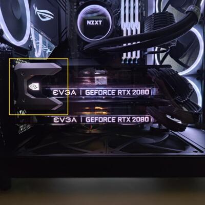 NVIDIA NVLink Bridge 3-Slot for 20 Series SLI Graphics Card