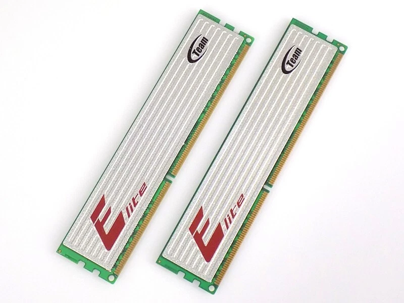 4GB (2x 2GB) Team Group TED32048M1333HC9 DDR3-1333Mhz PC3-10600 CL9 1.5V RAM - Bild 1 von 1