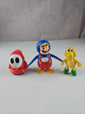 Super Mario Builder Mario, Shy Guy, Koopa Troopa, Jakks, Figuren, 4'' Mario 