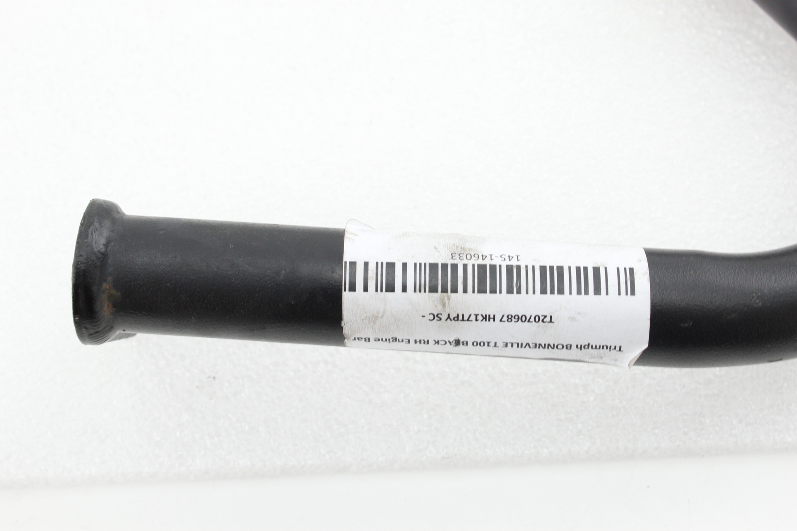 2017 TRIUMPH BONNEVILLE T100 BLACK Right Hand R/H Engine Crash Dresser Bar T20 eBay