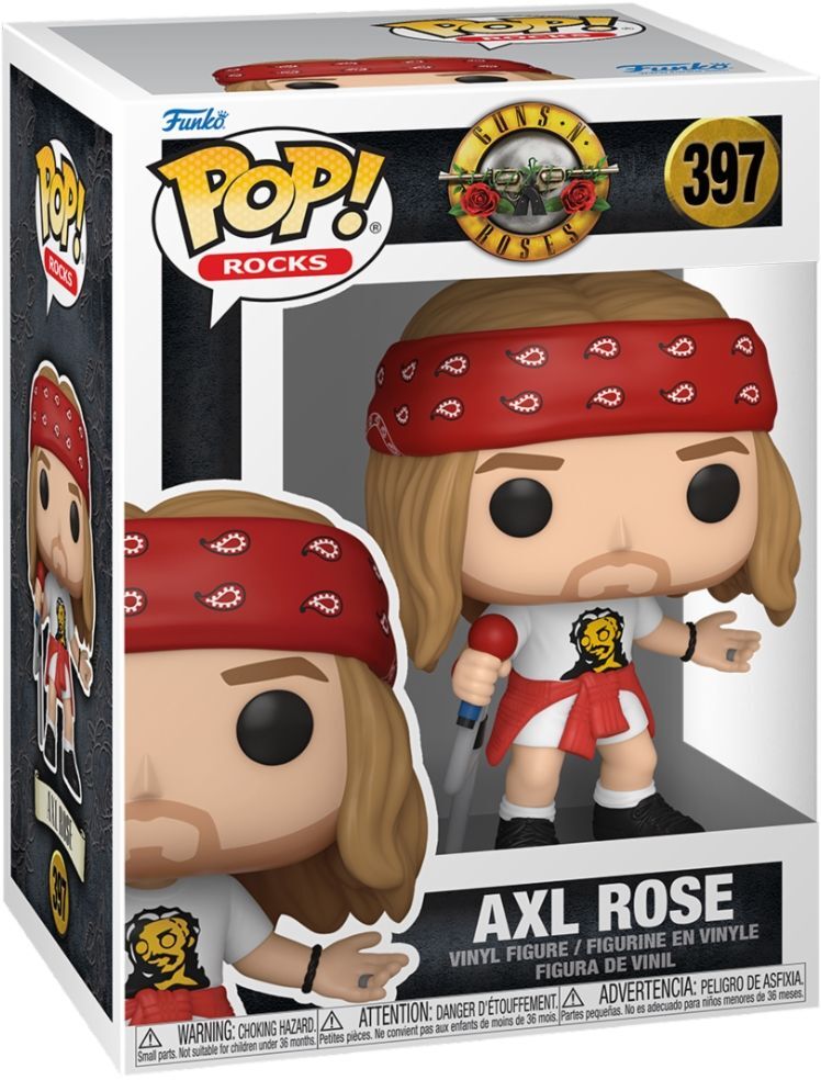 7952869 Merchandising Guns N' Roses: Funko Pop! Rocks - Axl Rose (1992) (Vinyl F
