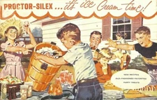 Proctor Silex It's Ice Cream Time Vintage Recipe Booklet Pamphlet CPB24