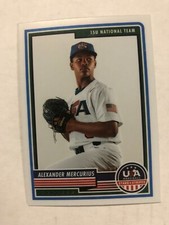 2023 Panini Stars & Stripes USA Baseball (Optichrome) 33 Alexander Mercurius