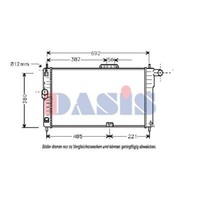 KüHler WasserküHler MotorküHler Passend FüR Daewoo Espero Klej 2.0 1.8 1.5 16V