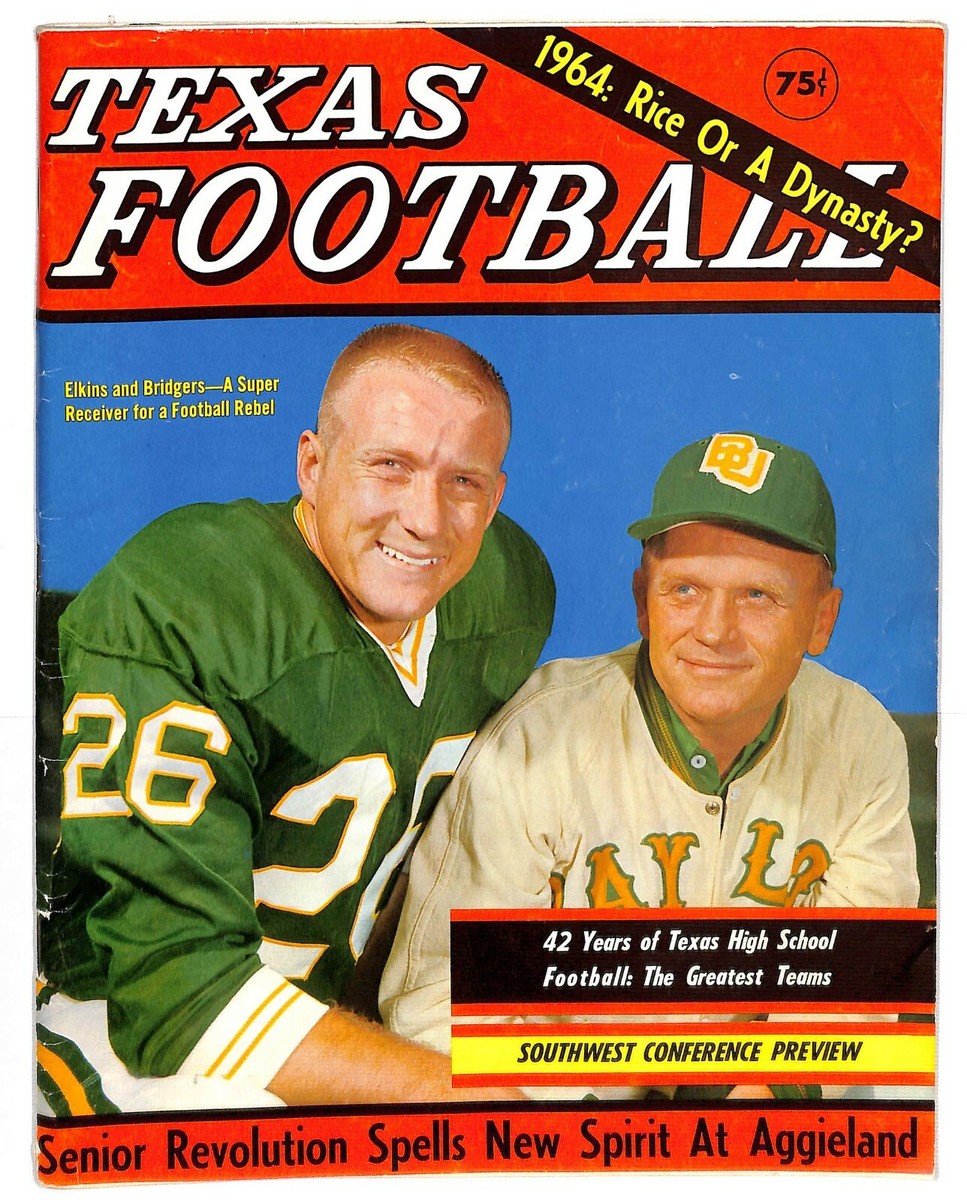 1964 Dave Campbell's Texas Football Magazine Annual Ex/MT