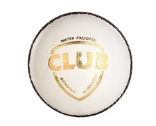 SG Club Pelota de Cricket 4 Piezas Pelota de Cuero Genuino Blanca Paquete de 12 Venta de Navidad