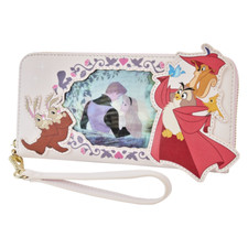 Loungefly Disney Sleeping Beauty Princess Aurora Lenticular Wristlet Wallet