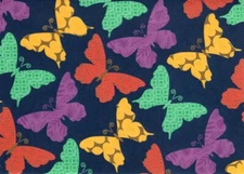 Assorted Colorful Butterfly Butterflies Blank Hallmark Note Cards - Set of 6