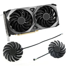 For MSI RX6700XT RX6600XT MECH 2X Graphics Card Cooling Fan PLD10010B12HH
