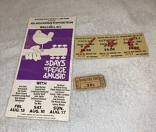WOODSTOCK 1969 TICKET  ORDER FORM Wallkill FOOD FOR LOVE JIMI HENDRIX Ephemera