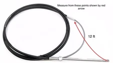 Teleflex Seastar Boat Steering Cable SSC6212 | QC Rotary 12 FT OEM Made In USA
