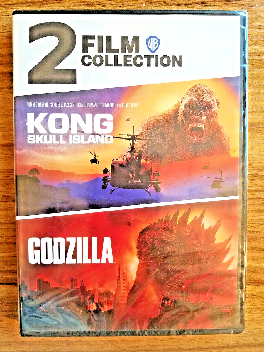 Kong Skull Island 2017 Godzilla 2014 Film Collection Double