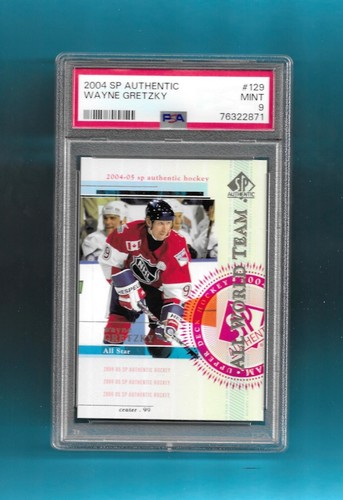 2004 SP Authentic Wayne Gretzky #129 card