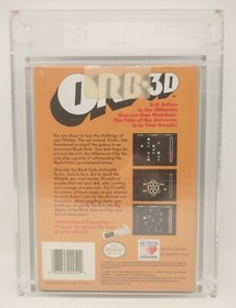 ORB-3D (Nintendo NES Orb 3-D 3D) New, Factory Sealed - VGA Graded 75+ EX+/NM