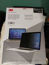 3M 13" MacBook Pro PFNAP004 Black Privacy Screen Filter With Retina Display