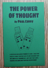 The Power of Thought by Paul Curry Mental magic card stunner 