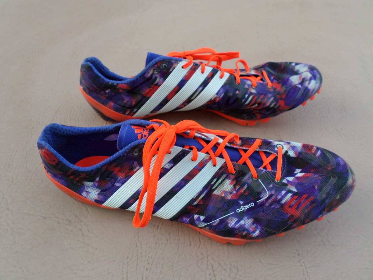 Adidas Adizero Sprint Web Multicolor Track Spikes. Men's