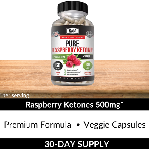Pure Raspberry Ketone Energy Weight Loss Appetite Control Boost Metabolism 60ct - Picture 5 of 16