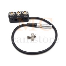 0B 2Pin Male to 3X 0B 2pin Female Power Supply Distributor Box for Camera Device