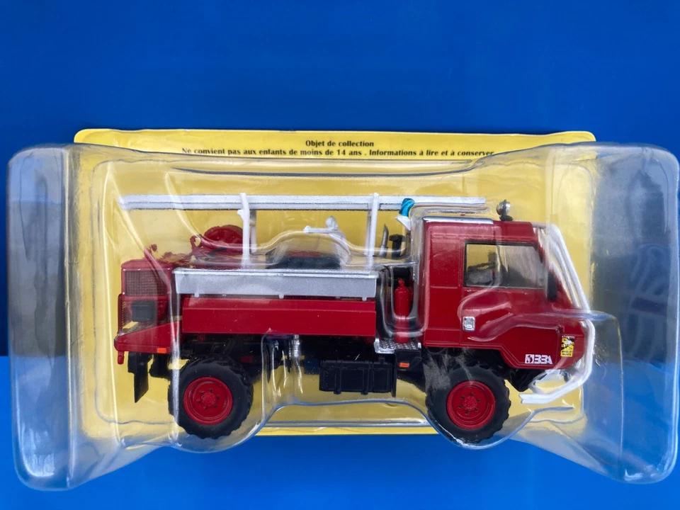 POMPIERS 1/43 N°53 BRIMONT BRUTT CCFL CAMION CITERNE FEUX DE FORET LANDES SAPEUR - Photo 2/4