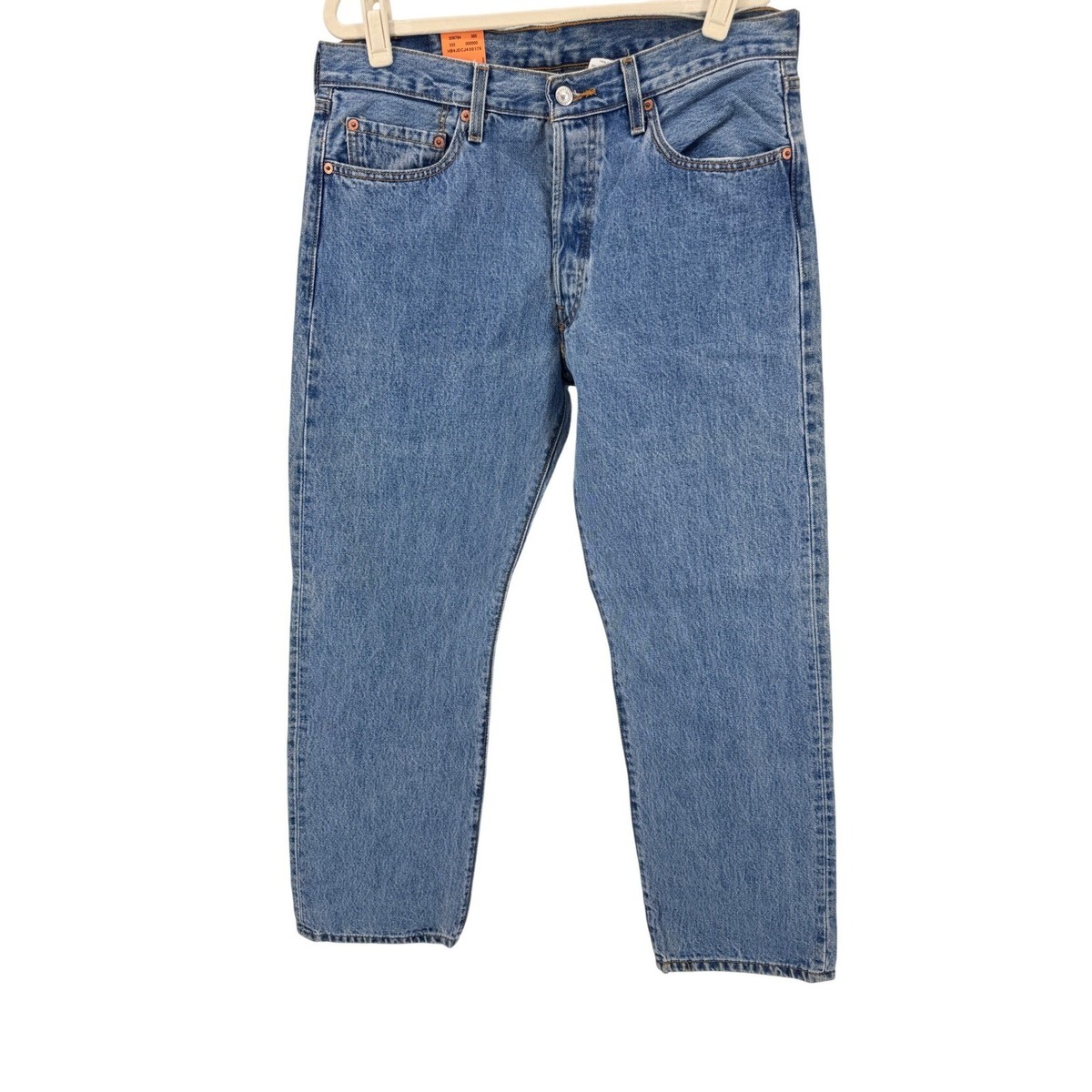 Levi's 501XX デニムパンツ 34 Vintage Levi's 501xx Dead Stock 34x30 Jeans Mens Button Fly Blue