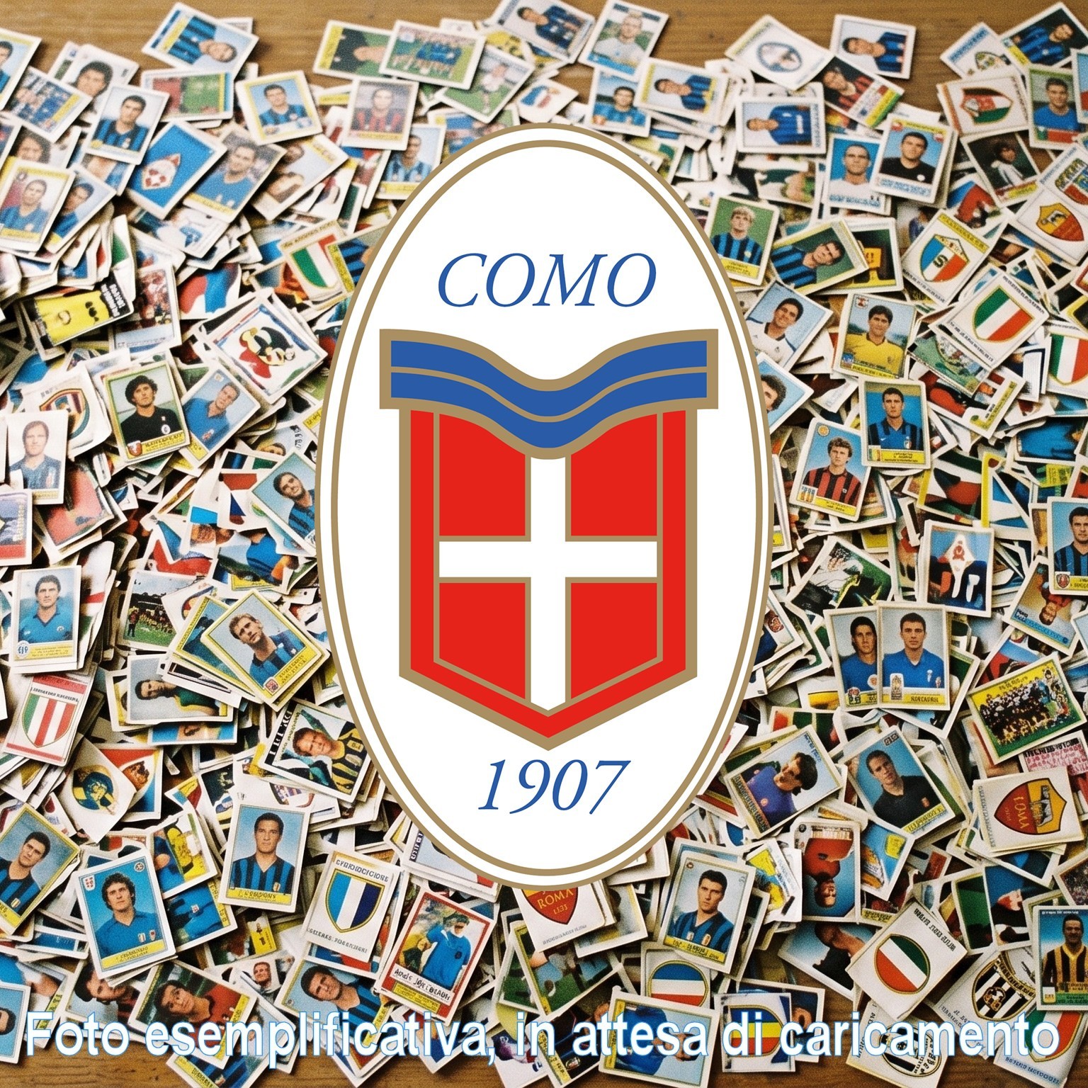 Lotto Figurine Calciatori Panini Vallardi Euroflash - Como