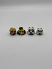 Angry Birds Star Wars Figure Lot Luke Skywalker Han Solo Stormtrooper