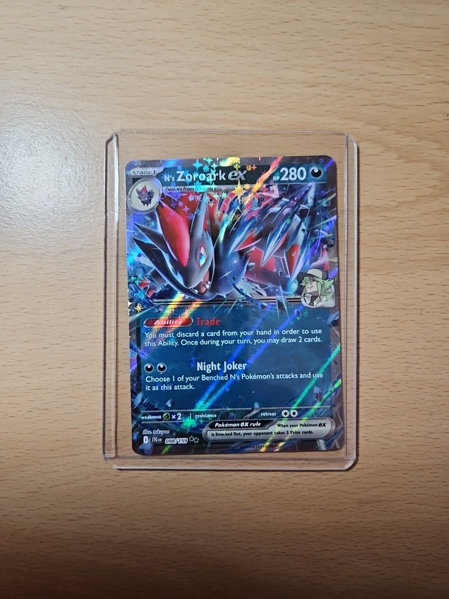 N's Zoroark Ex 098/159 - Double Rare - Journey Together - Pokemon