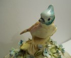 Vintage Capodimonte Mollica Italy Porcelain Jewelry Box – Hand-Painted Bird — photo 4