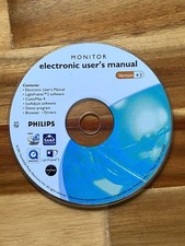 Philips Monitor Electronic User's Manual Version 4.3 PC CD Vintage 2001
