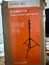 Godox 290F Heavy Duty Light Stand 9.3ft / 286cm   New in Box, Never Opened