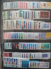 Lot de 140 timbres France neufs "triés" pour affranchissement - faciale à 50%